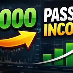 How to Build Passive Income with $1,000 (Beginner-Friendly Portfolio)