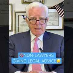 🚫NON-LAWYERS GIVING LEGAL ADVICE🤔 #shorts #legal #lawyer #startup #business #smallbusiness