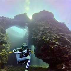 Scuba Diving Lanai Cathedrals in Maui Hawaii