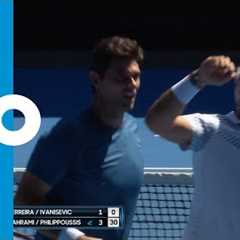 Ferreira/Ivanisevic v Bahrami/Philippoussis match highlights (2R) | Australian Open 2019