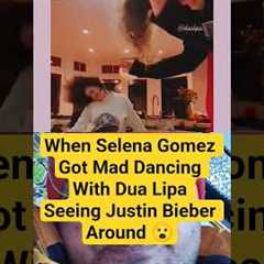 Did Selena Gomez Look Uncomfortable Dancing With Dua Lipa After Spotting Justin Bieber?  | Fans Say