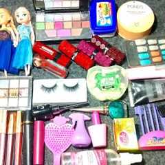 1:46 Minutes satsfying with Makeup unboxing pure sounds only|baba beauty box|