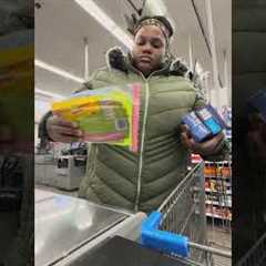 ASMR Grocery Shopping ✨ #groceryshopping #asmr #groceries #shopwithme #satisfying #walmart