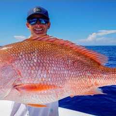 GIANT Red Snapper, Grouper, Tuna! Catch Clean Cook (Gulf of Mexico Fishing)
