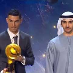 Cristiano Ronaldo wins the Globe Soccer Award for BEST MIDDLE EAST PLAYER! 2025