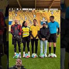 1 2 3 4 or 5 🐐 ✌️ #football #soccer #funny #shorts