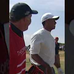 INCREDIBLE Tiger Woods Hole Out!