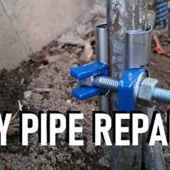 How to Install a Pipe Repair Clamp - Quick and Easy Plumbing Repair