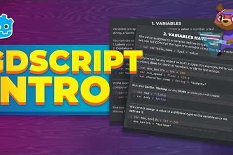 Intro to GDScript for Programming Beginners