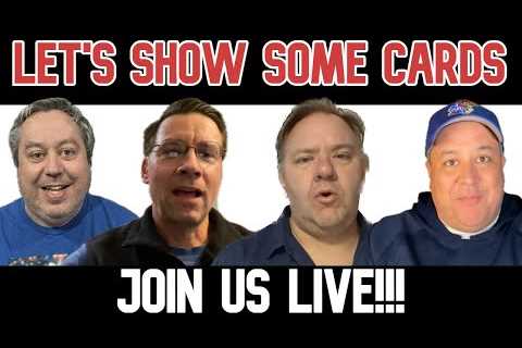 Sick of Hobby Drama?  Like Seeing Cards? Join us for a fun themed card showing
