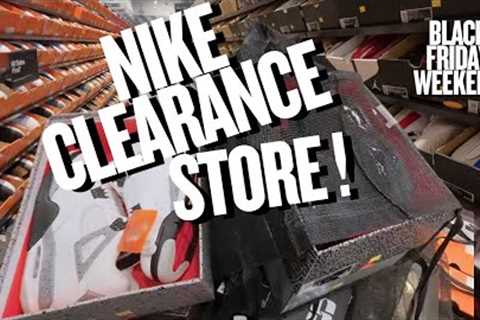 This NIKE CLEARANCE OUTLET is PACKED with Deals | Black Friday Weekend!