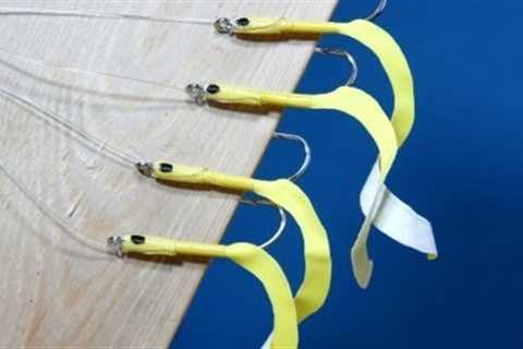 How To Make Sabiki Curly Tail Sand Eels sea fishing lures
