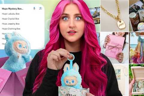 I bought ONLY Mystery Boxes with my name in them | Hopeful Hauls