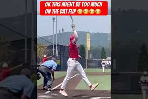 BATFLIP OF THE YEAR 😂😂😂 #batflip #viralshorts