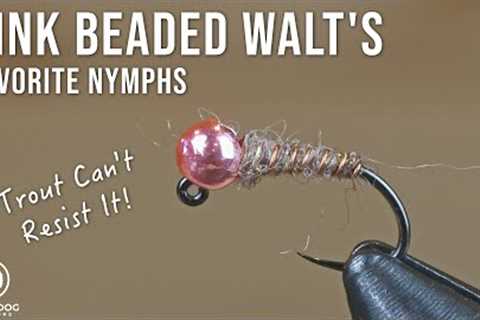 Fly Tying - Pink Beaded Walt's Worm - My Most PRODUCTIVE Fly!