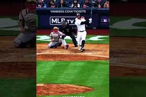 Stanton Hit SIX Homeruns In 6 Games Vs The Red Sox?🫢#shorts #baseball