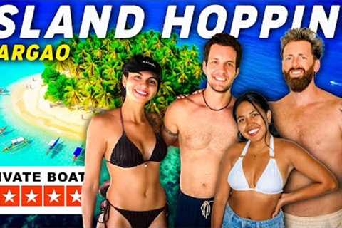 $260 Private Boat Tour 🇵🇭 Siargao Island Hopping with Jumping Places