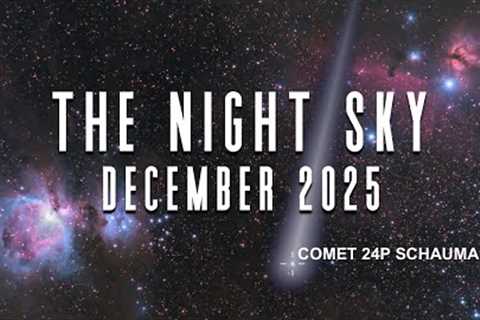 The Night Sky | December 2025 | Geminid Meteor Shower | Comet 24P/Schaumasse