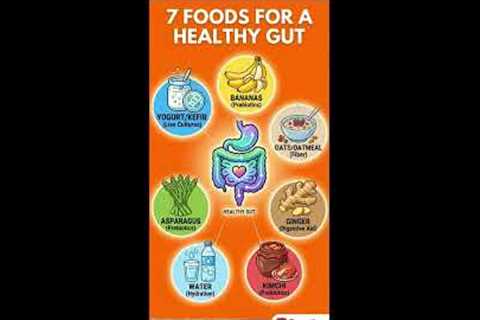 Fix Your Gut Health NOW! The 7 Simple Foods Your Digestive System Needs