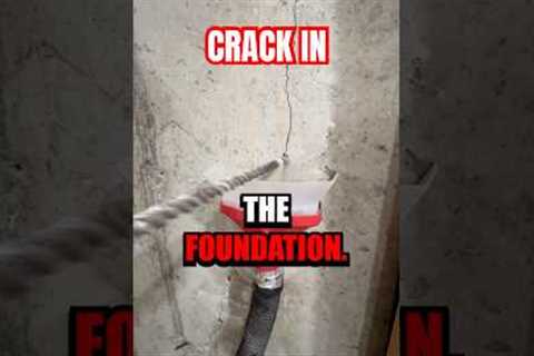 Foundation Crack repair #diy