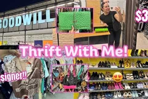 Come Thrift With Me 2025 | Goodwill Shopping | Clothes, Shoes, Bags &amp; More! 🛍️