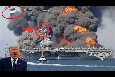 13 minutes ago: Russian Sukhoi pilot brutally destroys US aircraft carrier in the Black Sea