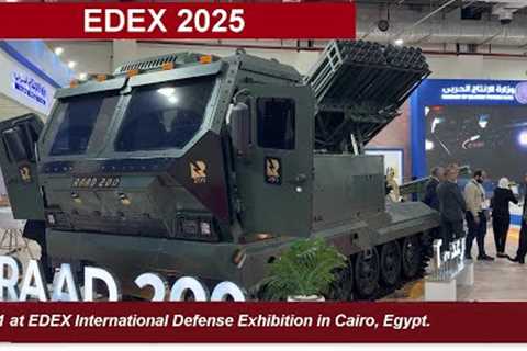 EDEX 2025 Day 1: New Military Technologies from Egypt and Global Defense Leaders