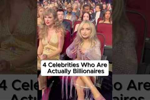 4 Celebrities Who Are Actually Billionaires.#actors #celebrities #hollywood #usa #foryou