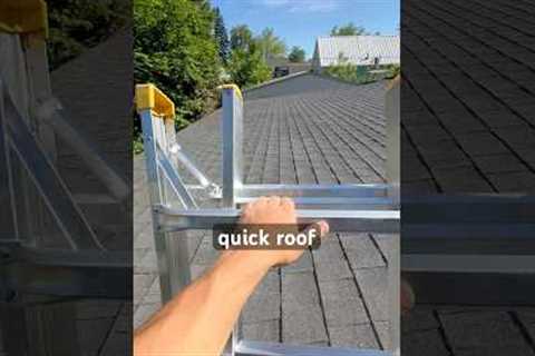 So many leaks #repair #roof #holstonroofing #roofing #roofer #ladder #leak #shingle #contractor