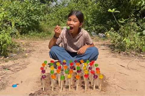 Part 131 Survival Skills SMART Ideas and USEFUL in Forest With Single Mom  Jungle Life