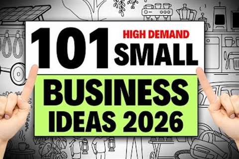 101 Small Business Ideas to Start a Small Business in 2026