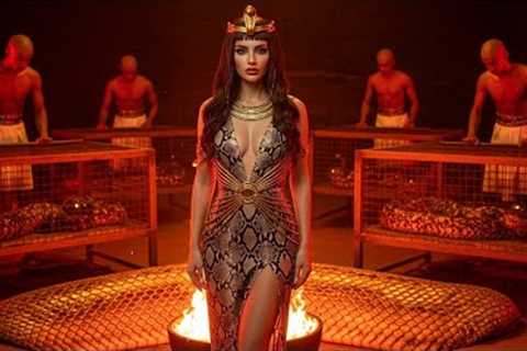 Life 1,900 Years Ago Inside Cleopatra’s Secret Snake Farm — How Her Royal Dress Was Really Made