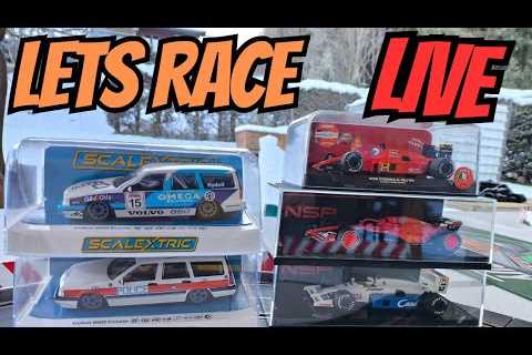 Digital slot car racing live