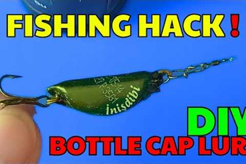 How To Make a Handmade Lures 🎣 | DIY Fishing Lure from Bottle Cap!