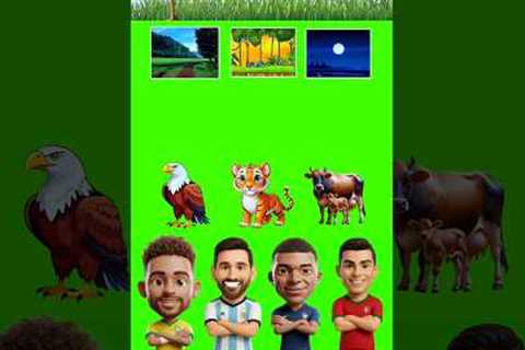 who is intelligent: Messi vs Ronaldo vs Neymar vs Mbappe #cartoon #shorts #viral #ধাধা