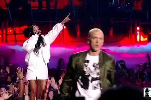 BadBoy RDW8 Presents: Eminem and Rihanna performing The Monster LIVE