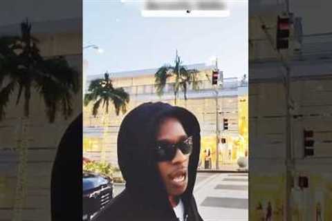 ASAP Rocky Checks Paparazzi for Disrespecting Him on the Phone with Rihanna