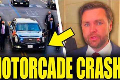 BREAKING: Vance Motorcade CRASHES As All HELL BREAKS LOOSE!