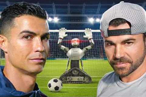 Ronaldo vs My Unbeatable Goalie Robot