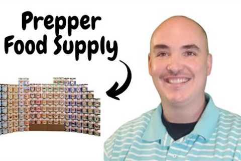3 MONTH PREPPING FOOD SUPPLY REACHED (SHTF WROL) - Food Storage Prepper Food Supply