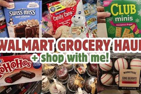 Walmart Grocery Haul + Shop with Me for NEW FINDS | Christmas 2025