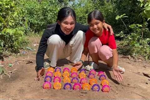 Part 136 Survival Skills SMART Ideas and USEFUL in Forest With Single Mom  Jungle Life 1