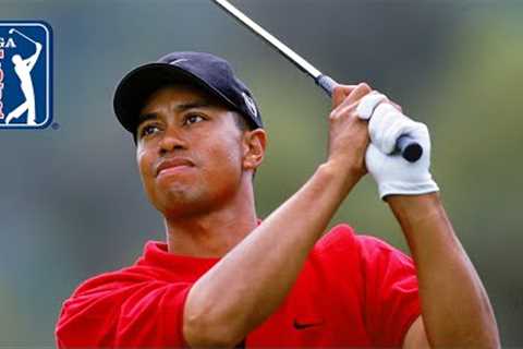 Tiger Woods' best shots from 2000