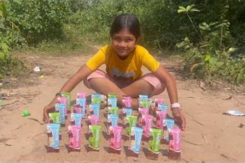 Part 133 Survival Skills SMART Ideas and USEFUL in Forest With Single Mom  Jungle Life 1