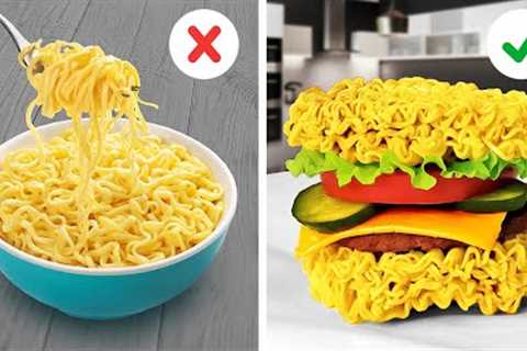 Yummy Food Recipes &amp; Genius Cooking Hacks You'll Love 🍜🍔