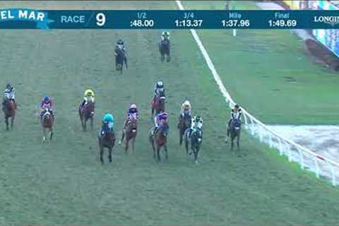 Plutarch wins race 9 at Del Mar 11/30/25
