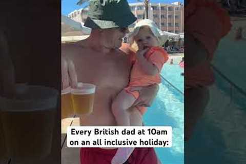 Who said dads can’t multitask?👶🏼🍻#dad #parenthumor #parenting #parents #toddlers #familyholiday