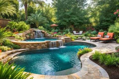 MODERN BACKYARD POOL LANDSCAPING DESIGN IDEAS | INCREDIBLE POOL LANDSCAPING IDEAS YOU NEED TO SEE!