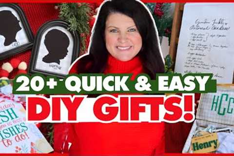 20+ DIY gift ideas (that won't break the bank!) 🌲 Handmade Christmas gifts people ACTUALLY want!