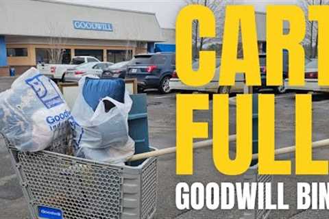 They have a NEW section at the Goodwill Outlet Bins • Treasure Hunting for resale and home decor